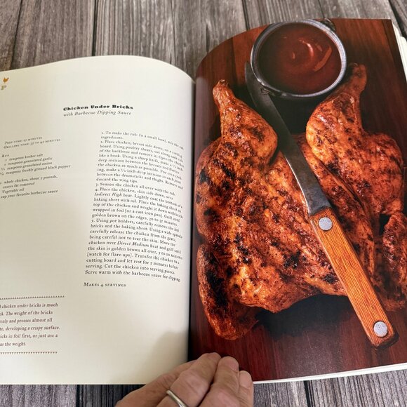 2 WEBER Grill Book of Recipes, Real Grilling, and Art of the Gril Deck – READ - Picture 5 of 12